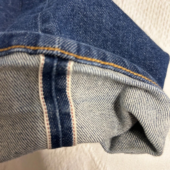 Everlane Men's Selvedge Jeans Straight Fit 32x32 Denim 100% Organic Cotton - Picture 6 of 9